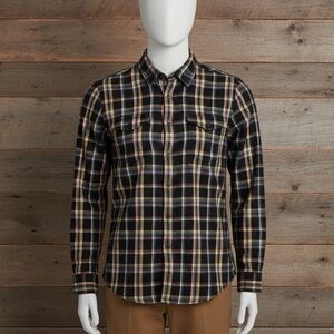 New Outerknown 100% organic cotton blanket shirts men’s size S M L check pattern